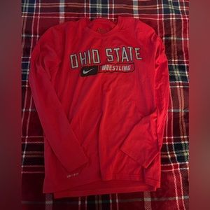 Adult medium Ohio state wrestling long sleeve